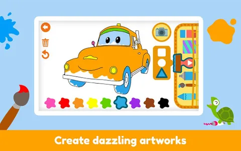 Car City: Coloring Book screenshot 14