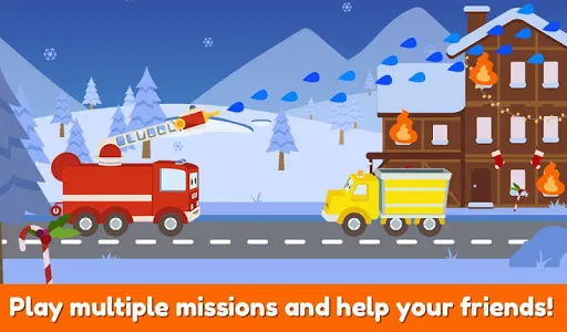 Car City Heroes: Rescue Trucks screenshot 11