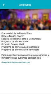 Ministerios Pedro Luis Interna screenshot 7