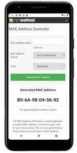 MAC Address Generator screenshot 2