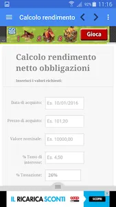 Rendimento netto obbligazioni screenshot 2
