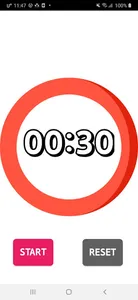 Exercise Interval Timer screenshot 1