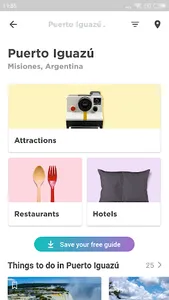 Puerto Iguazú Travel Guide in  screenshot 0