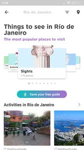 Río de Janeiro Travel Guide in screenshot 1