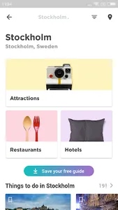 Stockholm Travel Guide in Engl screenshot 0