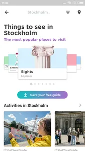 Stockholm Travel Guide in Engl screenshot 1