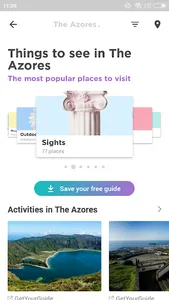 The Azores Travel Guide in Eng screenshot 1