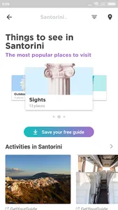 Santorini Travel Guide in Engl screenshot 1