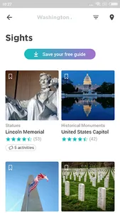 Washington Travel Guide in Eng screenshot 2