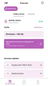 MO Mi Operador Móvil screenshot 0