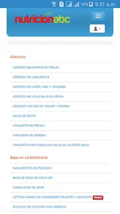 Nutricion ABC screenshot 3