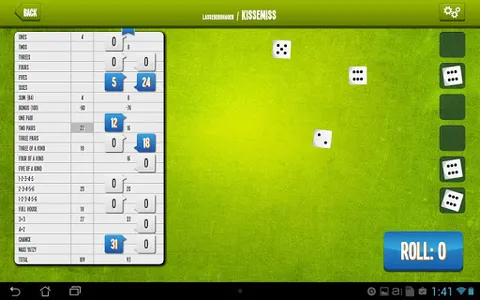 Yatzy Online screenshot 7
