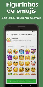 Figurinhas de emojis WASticker screenshot 4