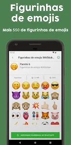 Figurinhas de emojis WASticker screenshot 5