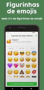 Figurinhas de emojis WASticker screenshot 6