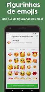 Figurinhas de emojis WASticker screenshot 7