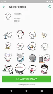 Pentol Stickers WAStickerApps screenshot 1