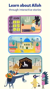 Miraj Muslim Kids Books Games screenshot 1