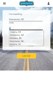 MirrorTrip screenshot 1