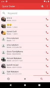 Quick Dialer screenshot 0