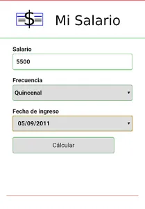 Mi Salario 2018 screenshot 4