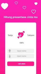 Kalkulator Cinta screenshot 2