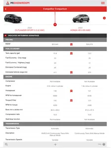Mitsubishi MiShowroom screenshot 10