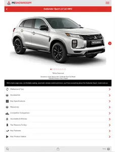 Mitsubishi MiShowroom screenshot 15