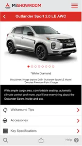 Mitsubishi MiShowroom screenshot 3