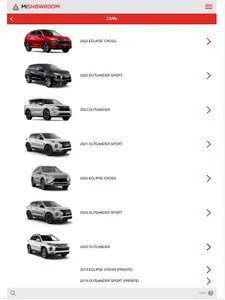 Mitsubishi MiShowroom screenshot 7