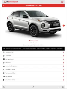 Mitsubishi MiShowroom screenshot 9