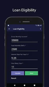 EMI Calculator - Advanced screenshot 4