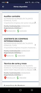 Me Postulo screenshot 1