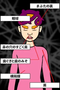 ぬり薬を塗ると何かが起きる screenshot 2