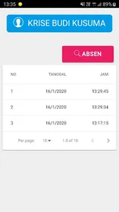 ABSENSI screenshot 1