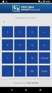 Fifth Third SMARTdeposit screenshot 2