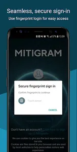 Mitigram screenshot 2