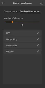Chooser screenshot 0
