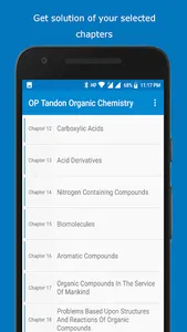 Op Tandon Organic Chemistry screenshot 1