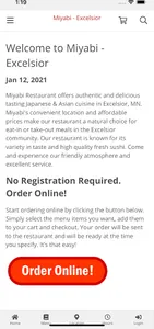 Miyabi - Excelsior Ordering screenshot 0