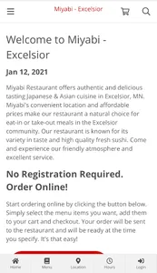 Miyabi - Excelsior Ordering screenshot 2