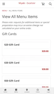 Miyabi - Excelsior Ordering screenshot 3