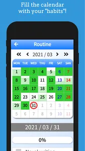 Routine Calendar - habituation screenshot 7