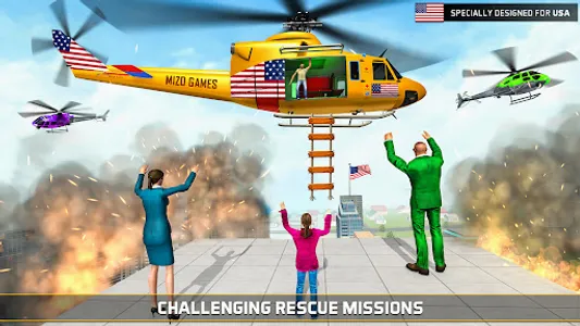 Helicopter Rescue Simulator 3D screenshot 12