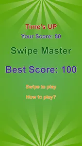 Swipe Master - Reflex test screenshot 7