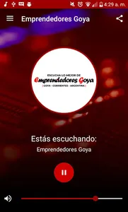 Radio Emprendedores Goya screenshot 2