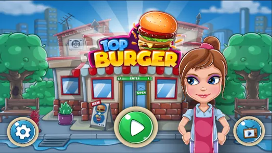 Burger Chef Cooking Game screenshot 0