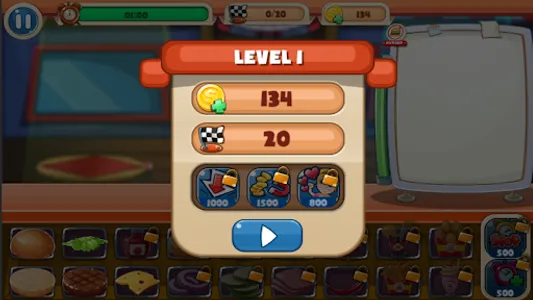 Burger Chef Cooking Game screenshot 2