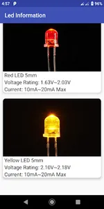 LED Resistor Calculator I V R screenshot 7