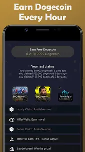 Earn Dogecoin screenshot 0